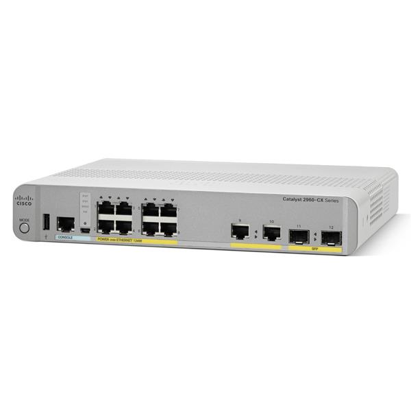 Interrupteur Ethernet Cisco 2960CX-8PC-L