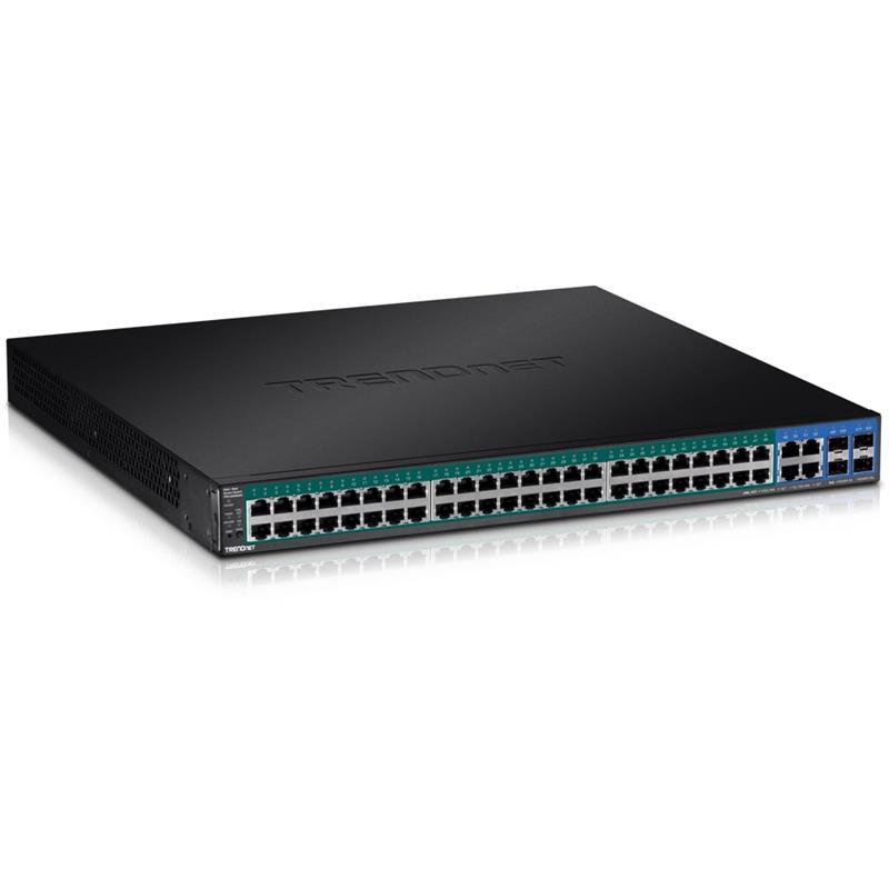 TRENDnet (TPE-5048WS) 52-Port Gigabit Web Smart PoE+ Switch (740W)