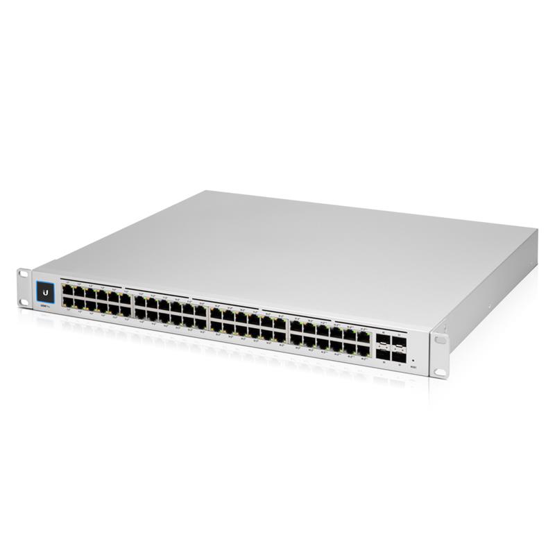 Commutateur de couche 3 Ubiquiti USW-PRO-48-POE - 48 ports - Gérable - Prise en charge de 3 couches - Modulaire - Fibre opti...