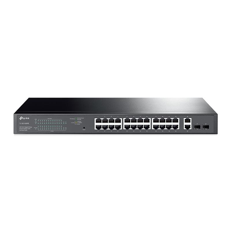 TP-Link (TL-SG1428PE) Commutateur intelligent simple Gigabit 28 ports