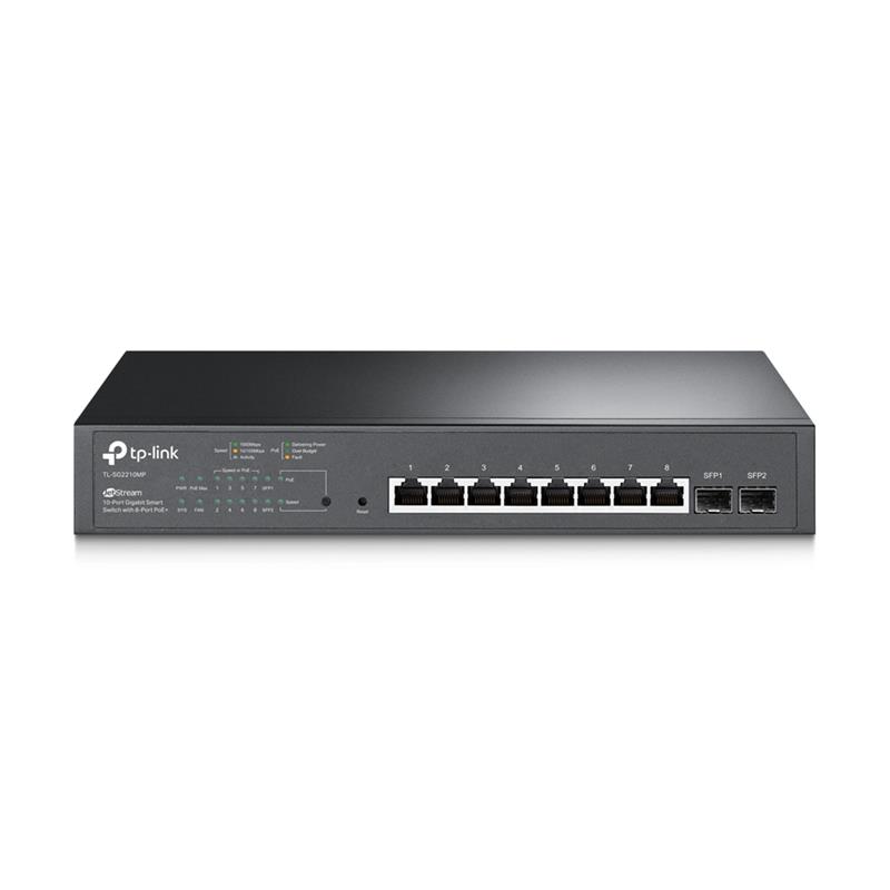 TP-Link (SG2210MP) Commutateur intelligent Gigabit JetStream 10 ports