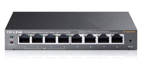 TP-Link (TL-SG108PE) 8-Port Gigabit Desktop PoE Easy Smart Switch