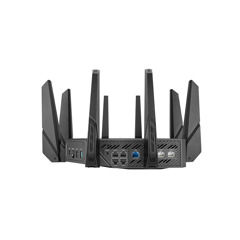 ASUS ROG Rapture WiFi 6E Gaming Router (GT-AXE16000) - Quad-Band