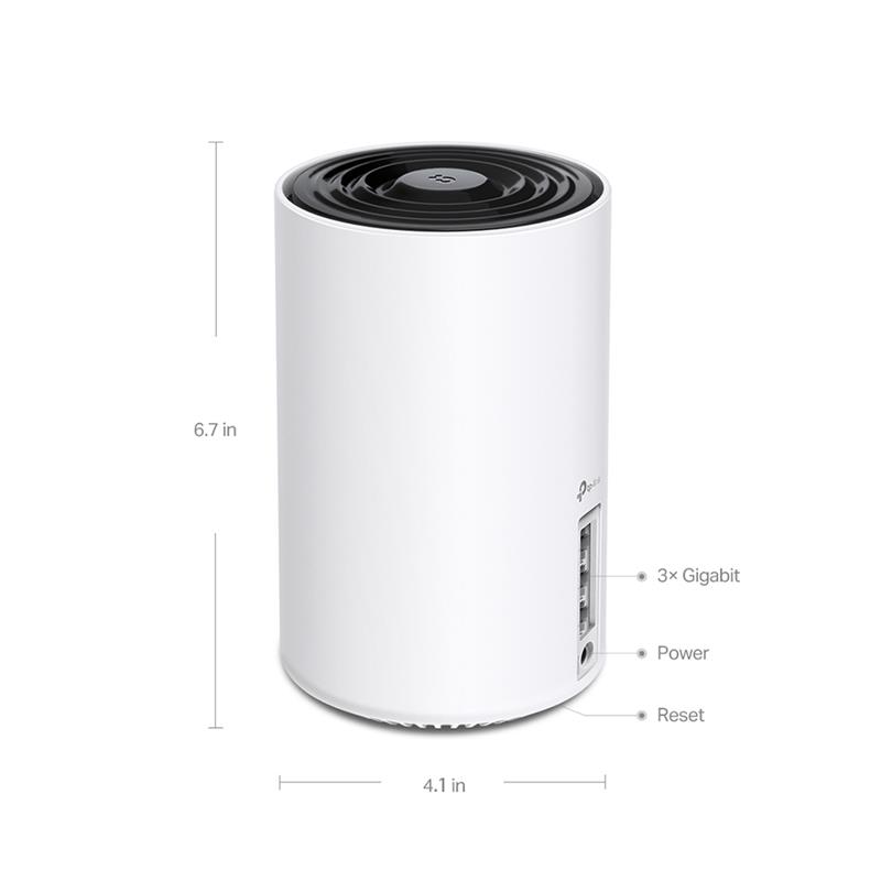 TP-Link Deco XE75 AXE5400 Tri-Band Wi-Fi 6E Mesh System (3 Pack