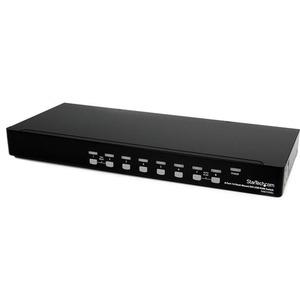 StarTech.com 8 Port 1U Rackmount DVI USB KVM Switch - 8 Port - 1U