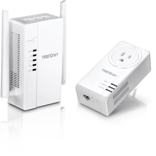 TRENDnet WiFi Everywhere Powerline 1200 AV2 Wireless Kit(Open Box)