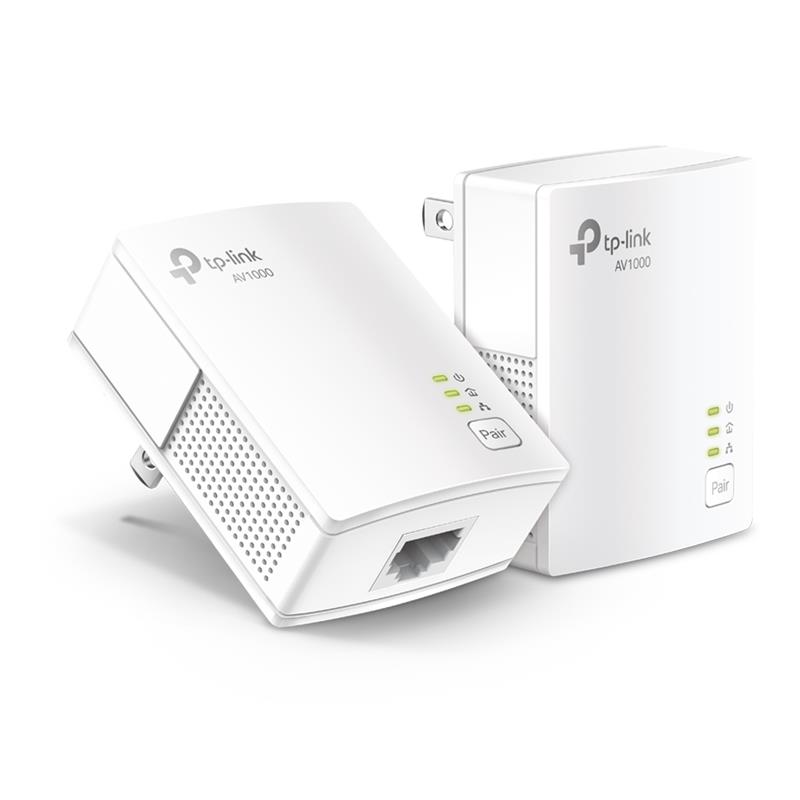 TP-Link (TL-PA7017 KIT) 1-Port Gigabit Powerline Starter Kit