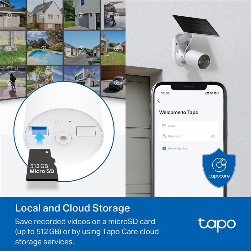 TP-Link Tapo C410 KIT Solar-Powered Security Camera Kit - Canada