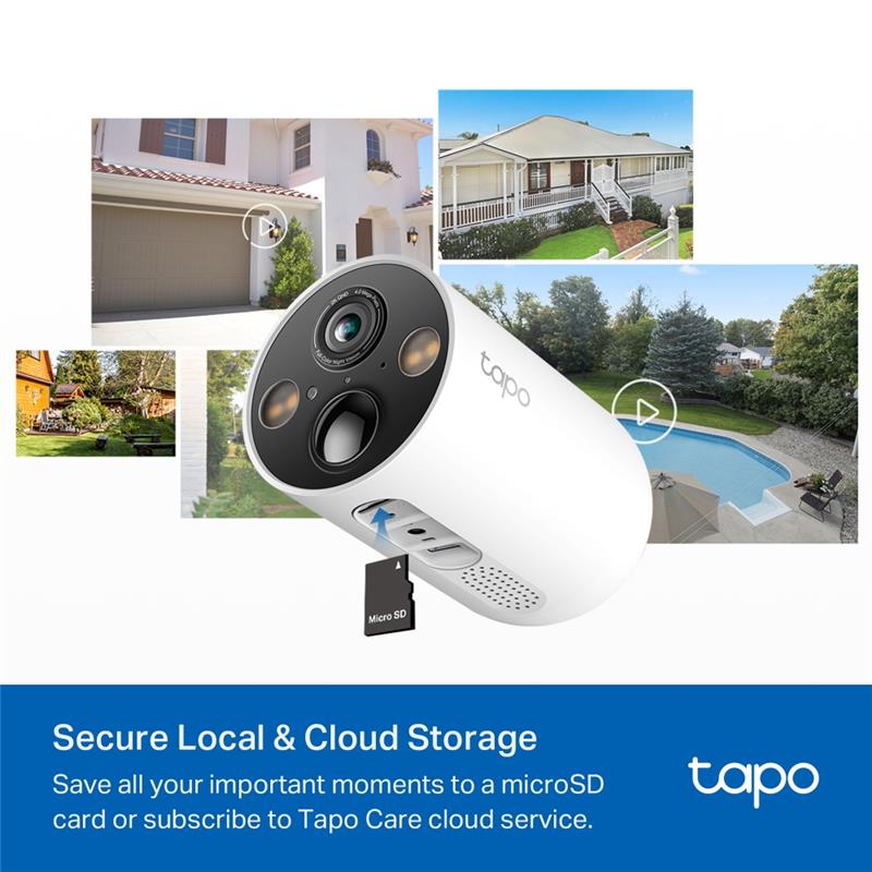TP-Link Tapo C425 KIT, Solar-Powered Security Camera Kit - Canada
