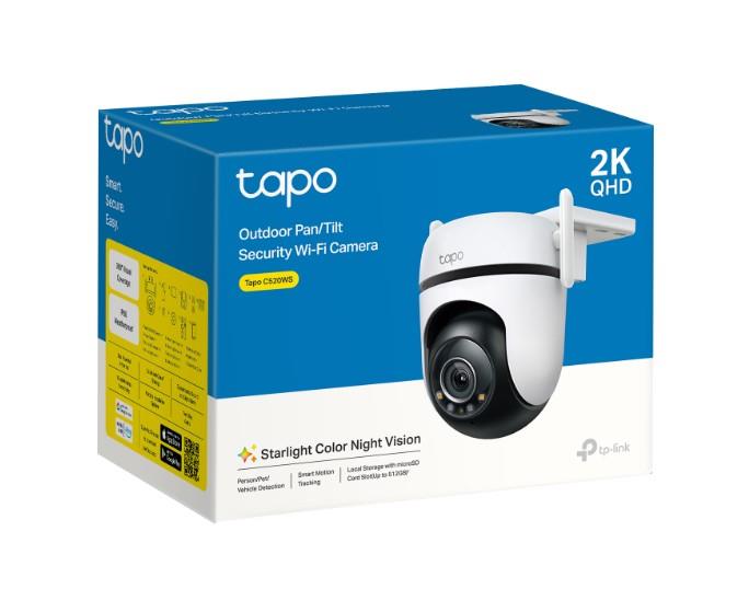 TP-Link Tapo C520WS Smart Outdoor Pan/Tilt Security Wi-Fi Camera