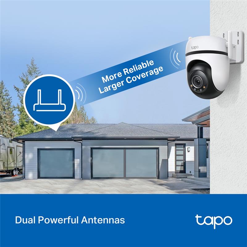TP-Link Tapo C520WS Smart Outdoor Pan/Tilt Security Wi-Fi Camera