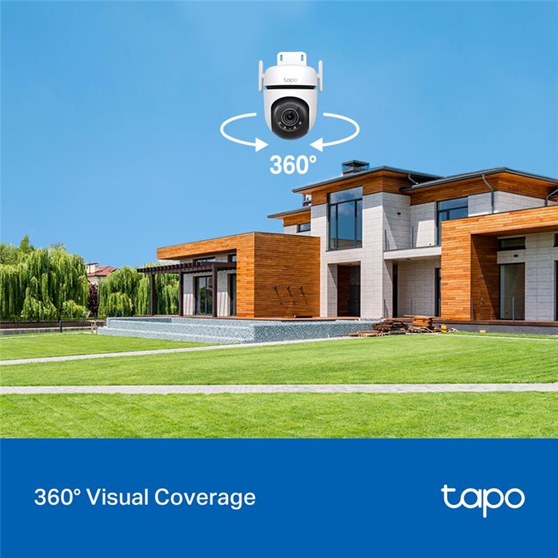 TP-Link Tapo C520WS Smart Outdoor Pan/Tilt Security Wi-Fi Camera