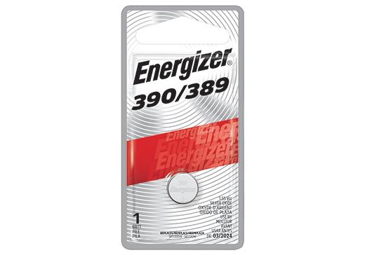 ENERGIZER 389 1.5V Silver-Oxide Button Battery Zero Mercury 1 Pack