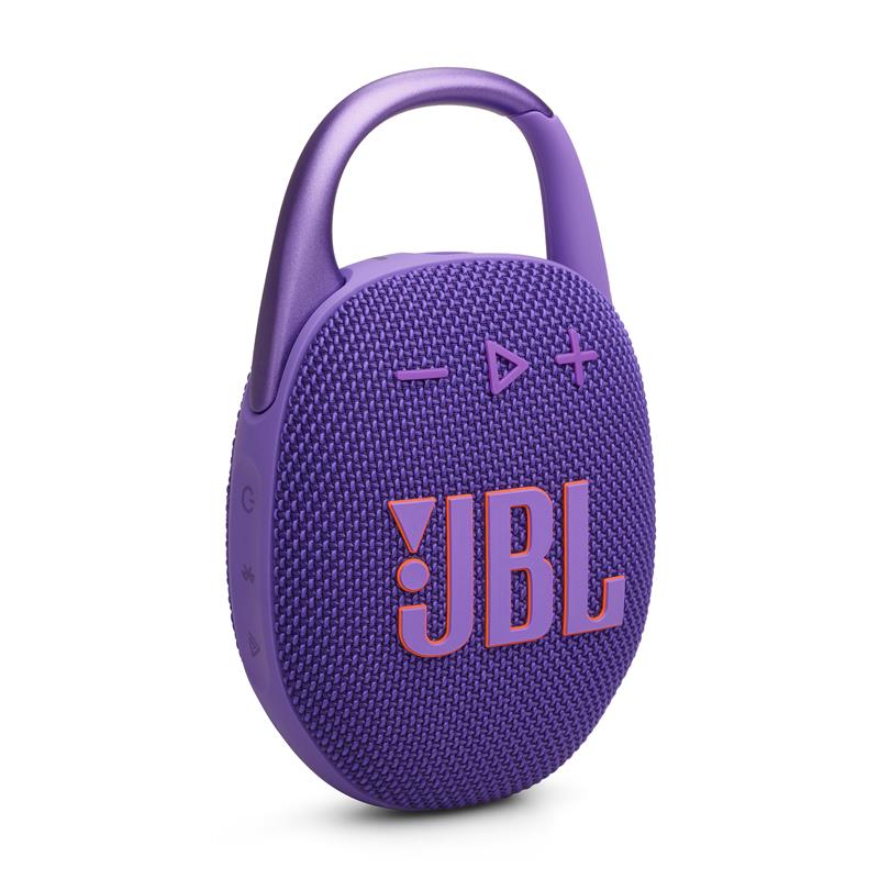 JBL Clip 5 Ultra-Portable Waterproof Speaker, Purple - Canada
