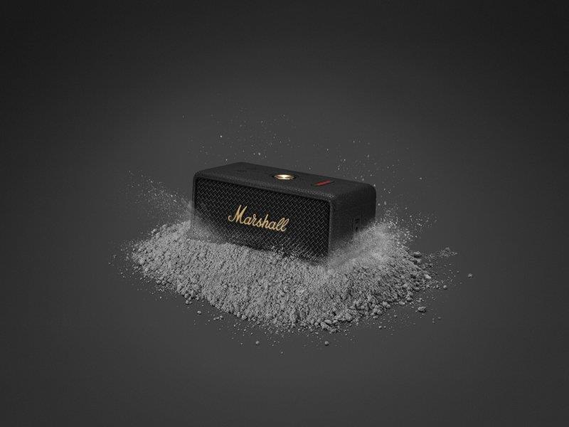 MARSHALL Emberton III Portable Speaker, Black & Brass - Canada
