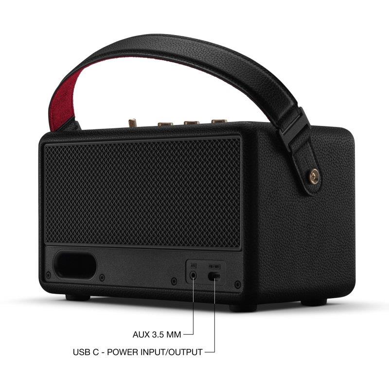 MARSHALL Kilburn III Portable Bluetooth speaker, Black & Brass