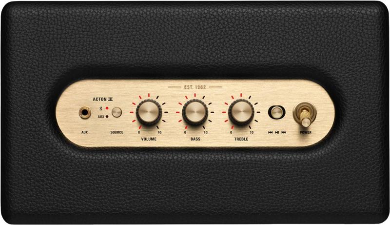 MARSHALL Acton III Compact Bluetooth Speaker, Black - Canada