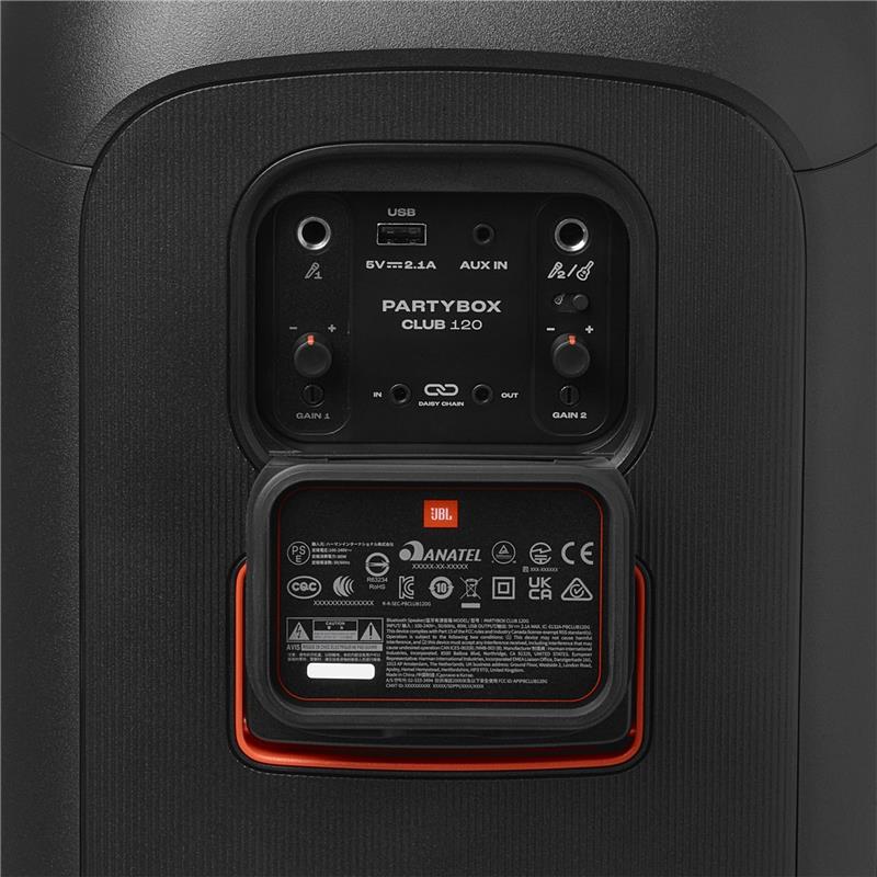 JBL PartyBox Club 120 Portable Party Speaker, Black - Canada
