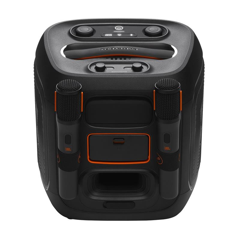 JBL PartyBox Encore 2 Portable Party Speaker with 2 mics, Black
