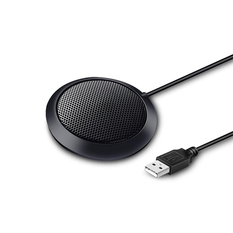 ADESSO Xtream M3 Microphone de table USB omnidirectionnel, noir
