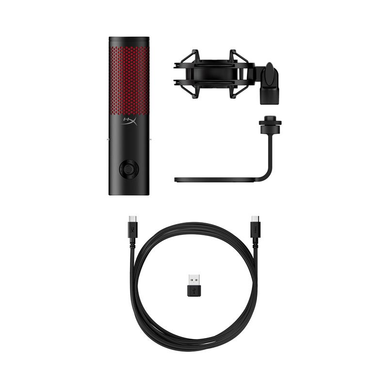 HyperX QuadCast 2 – USB Microphone for Gaming, Streaming
