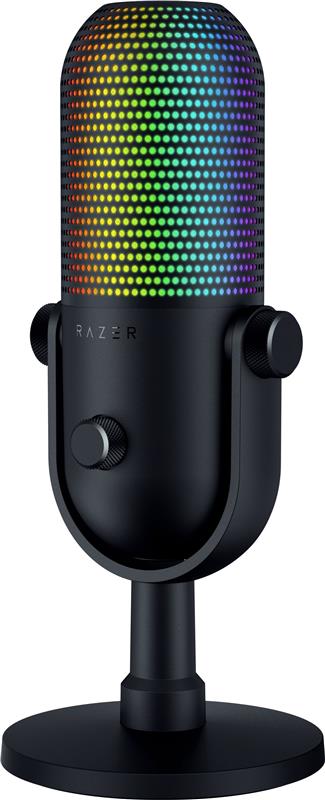 Razer Seiren V3 Chroma RGB USB Microphone, Black - Canada