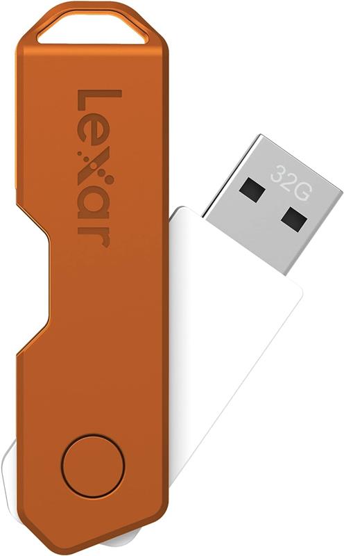 Lexar TwistTurn2 32GB USB 2.0 Flash Drive (LJDTT2-32GABSC)