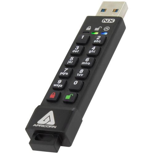 APRICORN Aegis Secure Key 3NX 512GB USB 3.2 (Type-A or Type-C) USB 3.1