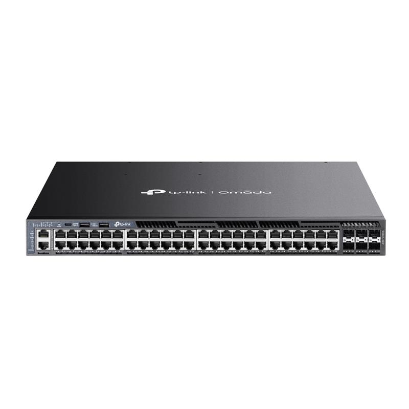 Commutateur PoE+ géré Gigabit empilable L3 48 ports TP-Link SG6654XHP