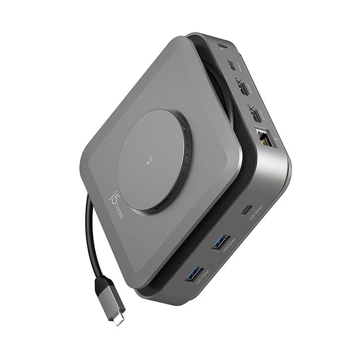 j5create 12-in-1 USB-C Dock Dual 4K HDMI(Open Box)