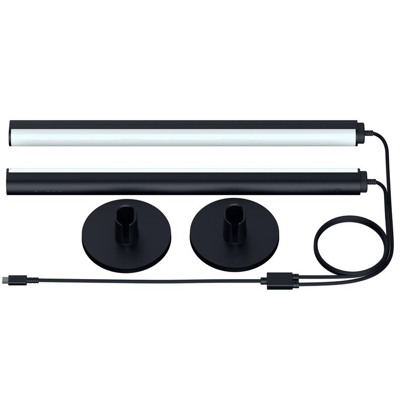 Razer - Aether Standing Light RGB LED Light Bars - Black - Canada