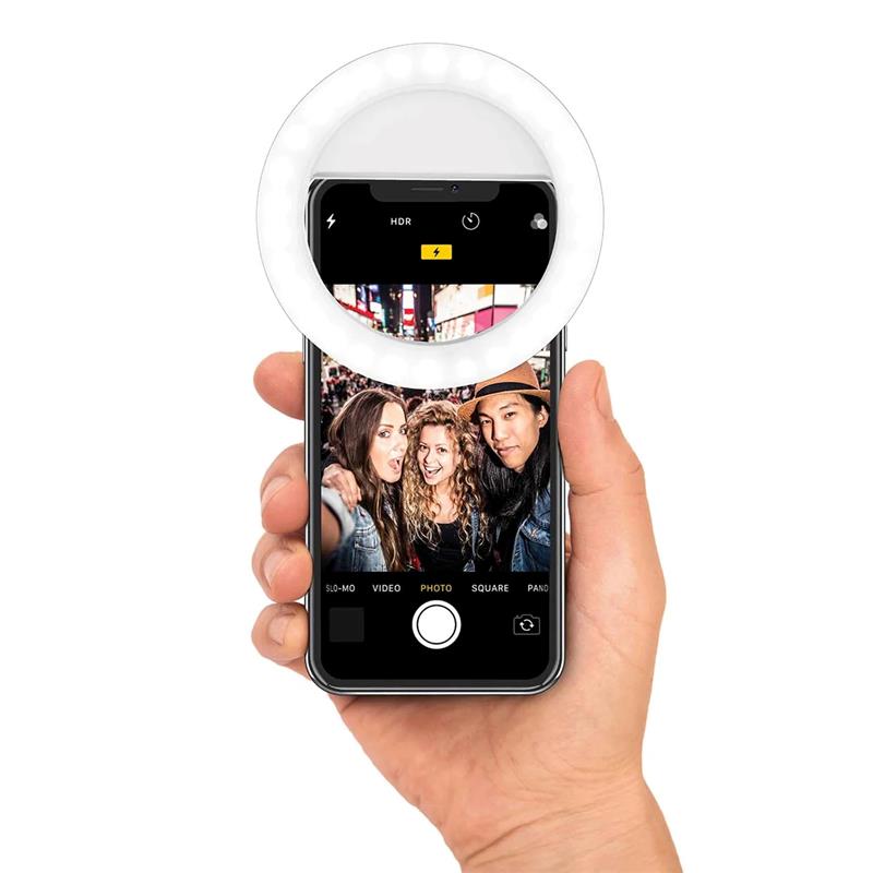 Bower Clip-on Selfie LED Ring Light