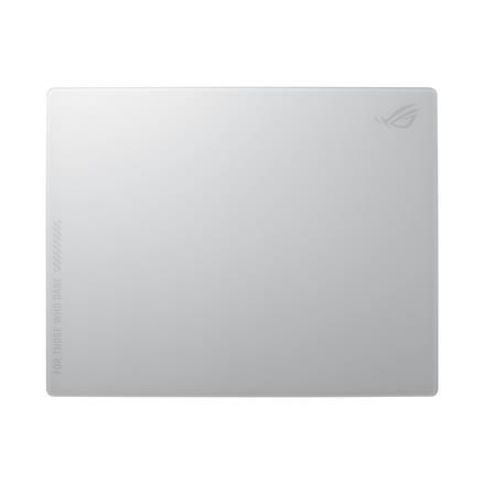 ASUS ROG Moonstone Ace L Glass Gaming Mouse Pad-White
