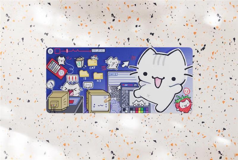HYTE "Cat on the Internet" Desk Pad
