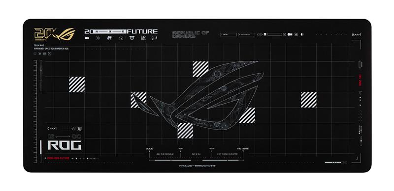 ASUS NC25 ROG Scabbard II XXL Mouse Pads - 20th Anniversary