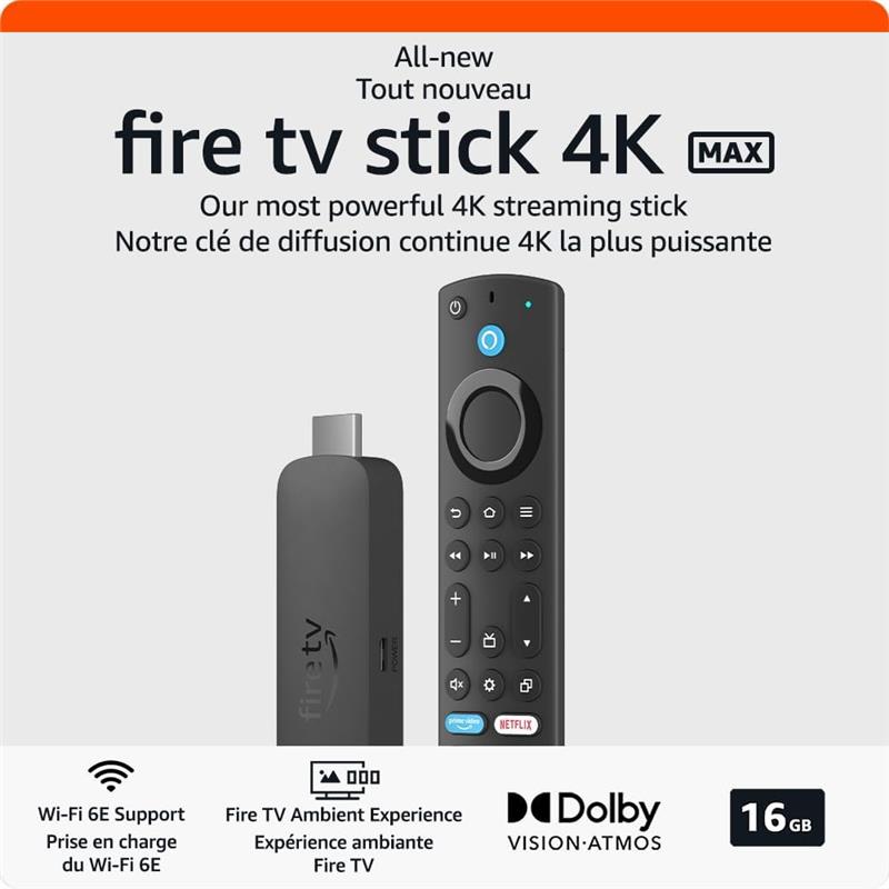 Amazon Fire TV Stick 4K Max - B0BXM37848 - Canada Computers