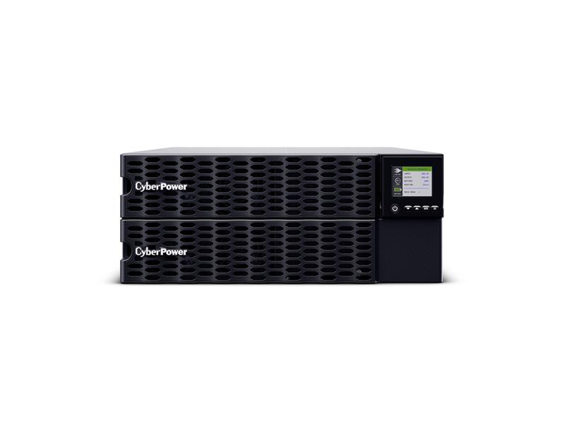 Onduleur en ligne Cyberpower 10 kVA/10 kW, PF = 1, 4U, câble 200-240 V, carte RMC, garantie 3 ans