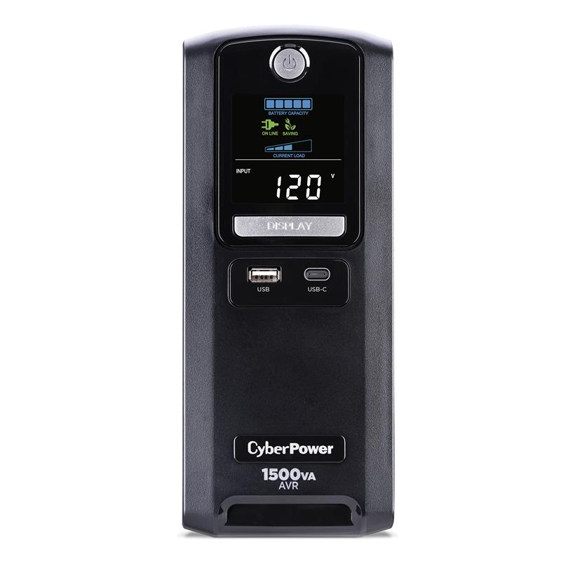 CyberPower 1500VA UPS Battery Backup (LX1500GU3-FC)(Open Box)