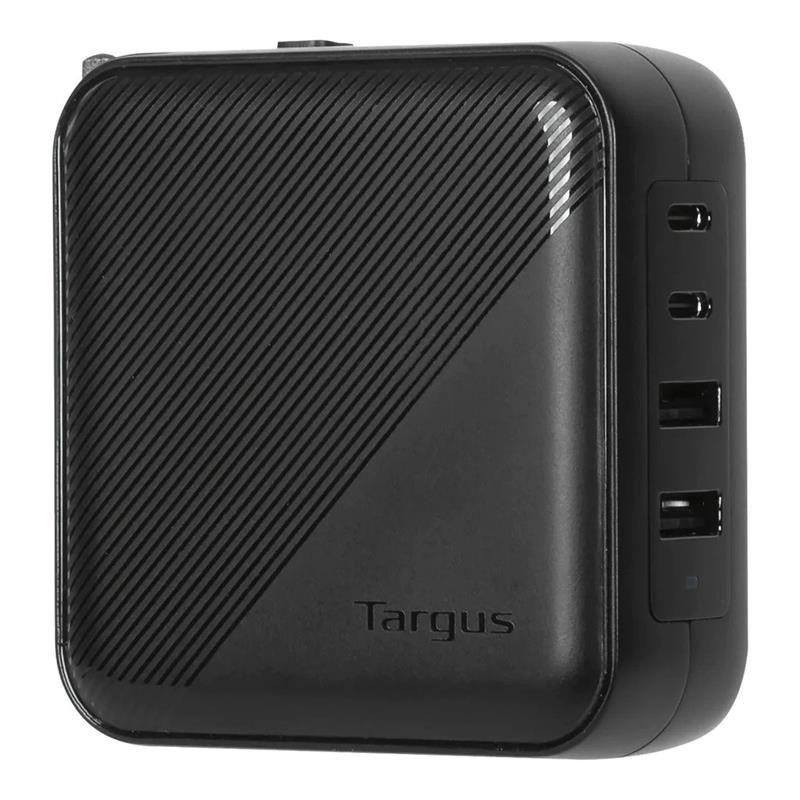 Targus PowerElite™ Adaptateur 100W GaN, 2 x USB-A + 2 x USB-C