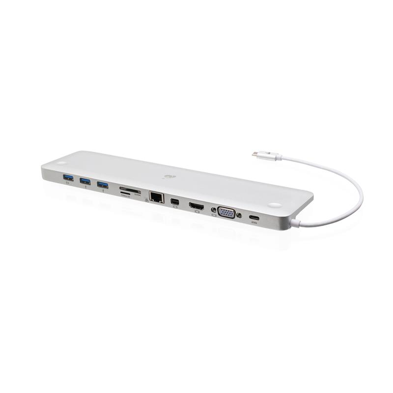 Station d'accueil IOGEAR USB-C 10 en 1 avec livraison d'alimentation de 60W(Open Box)