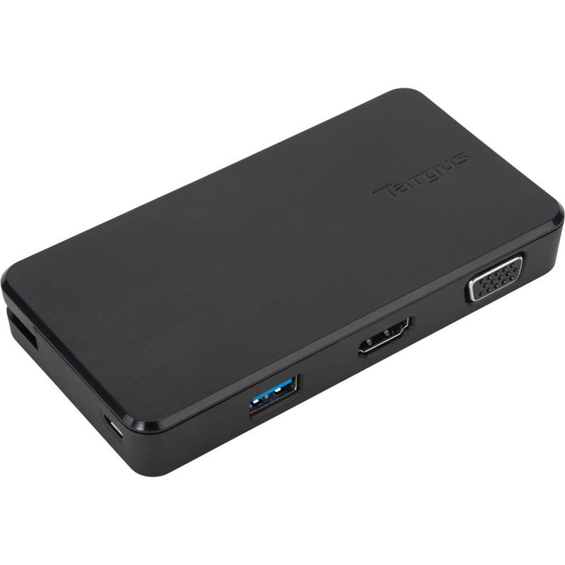 Station d^accueil de voyage Targus USB 3.0 et USB-C Double Vidéo 1K-2K (DSU100BT)(Open Box)