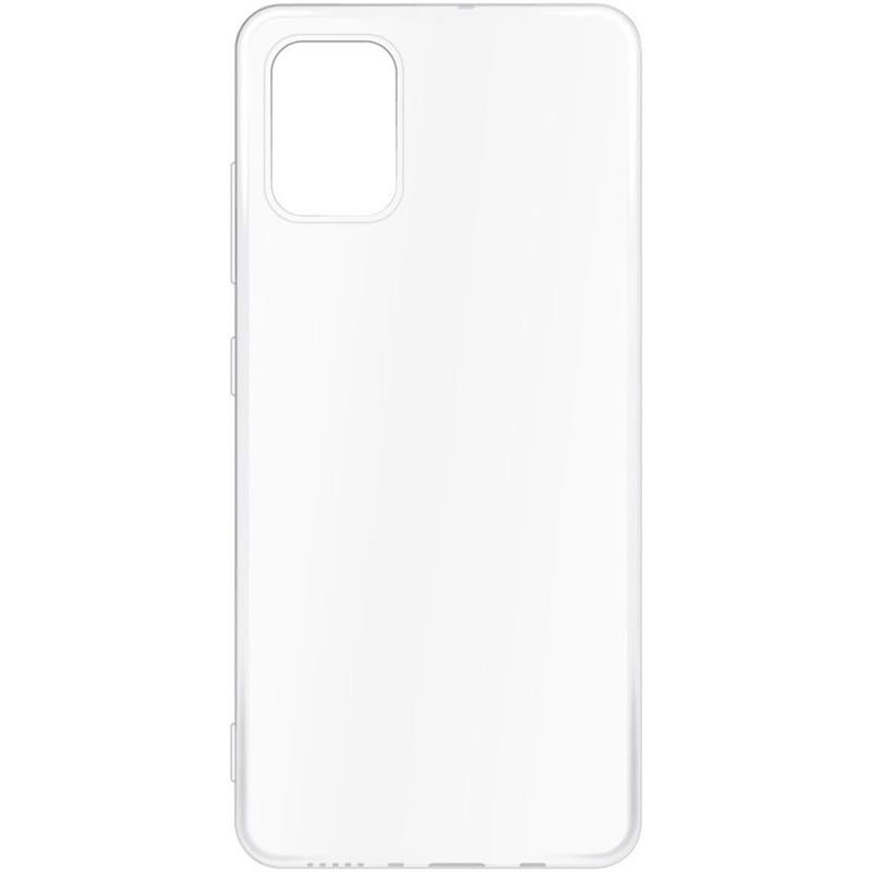 LBT Samsung A71 Étui en gel mat transparent robuste et clair