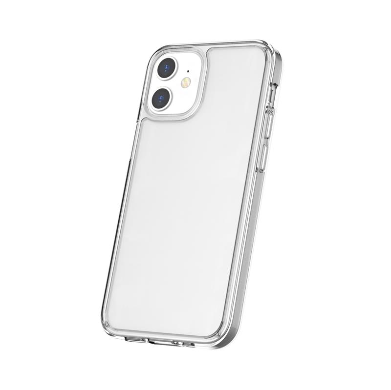 Étui arrière transparent LBT Tuff 8 pour iPhone 12 mini avec antimicrobien(Open Box)