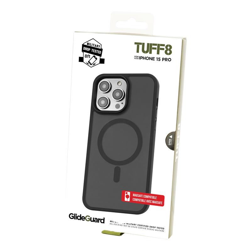 iPhone 14 Pro - Coque robuste TUFF8 Quest (Onyx)