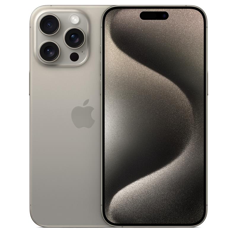 APPLE iPhone 15 Pro Max 256Go, Titane naturel,Reconditionné (Grade A)