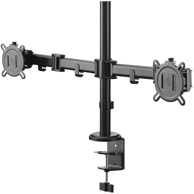 One For All Universal Dual Monitor Arm (Black) DM2210