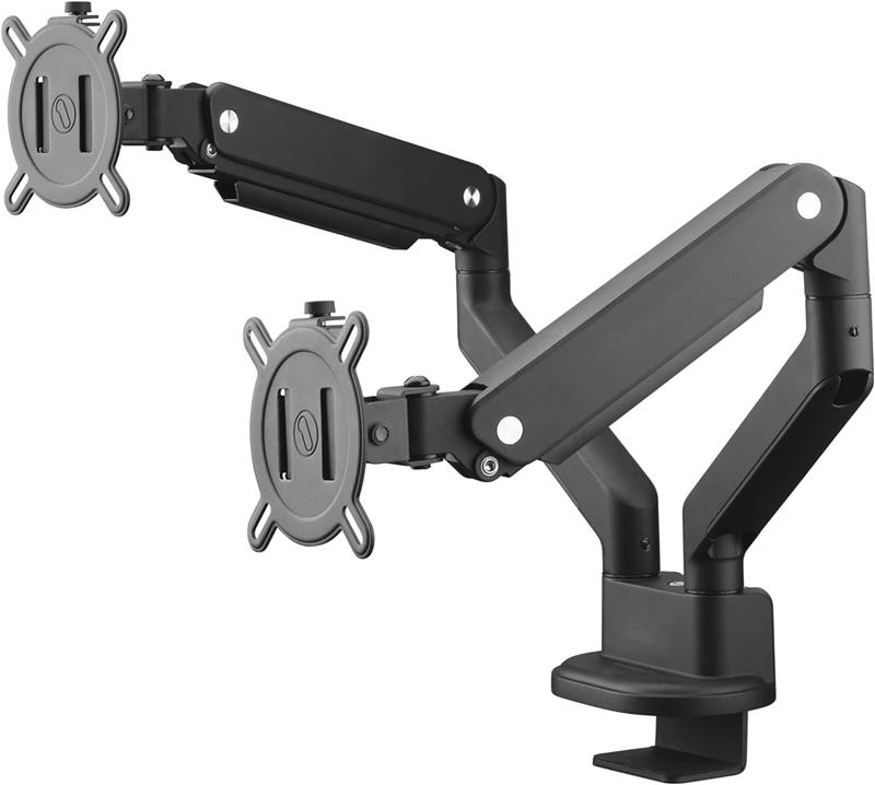 One For All Universal Monitor Mount Solid Dual Monitor Arm(Open Box)