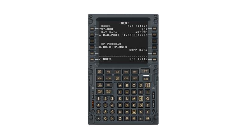 MOZA MB7F Flight Computer Display