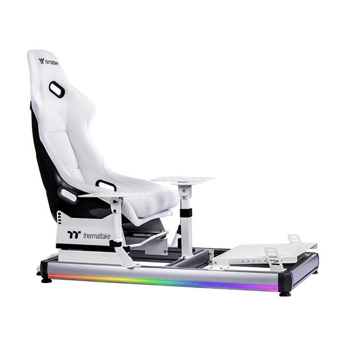 Thermaltake - Cockpit de simulateur de vol GF500 Snow