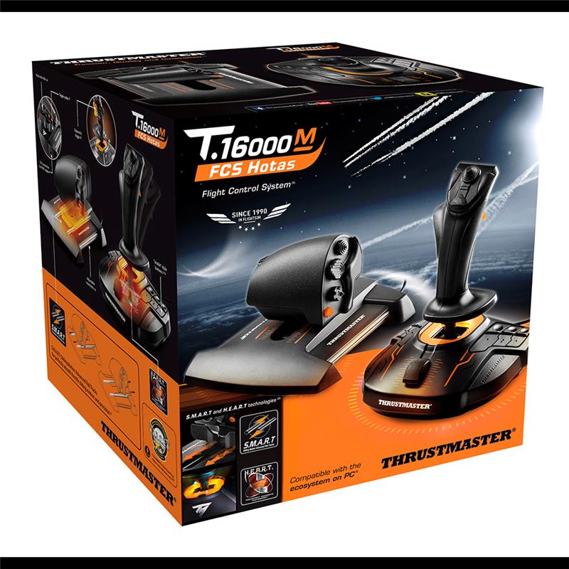 THRUSTMASTER (T16000M) - Manche à balai HOTAS pour PC